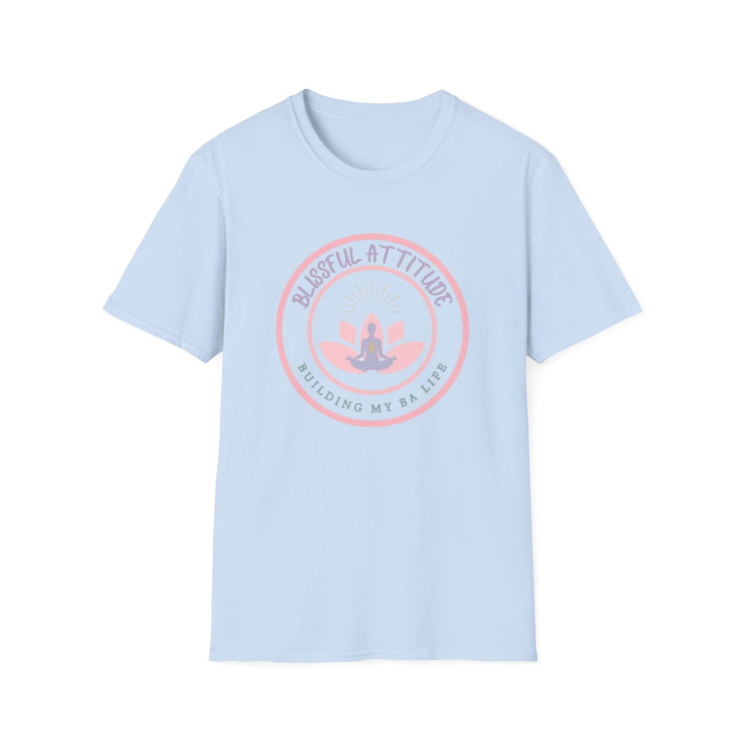 Blissful Attitude Lotus Logo Softstyle T-Shirt