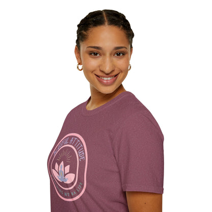 Blissful Attitude Lotus Logo Softstyle T-Shirt
