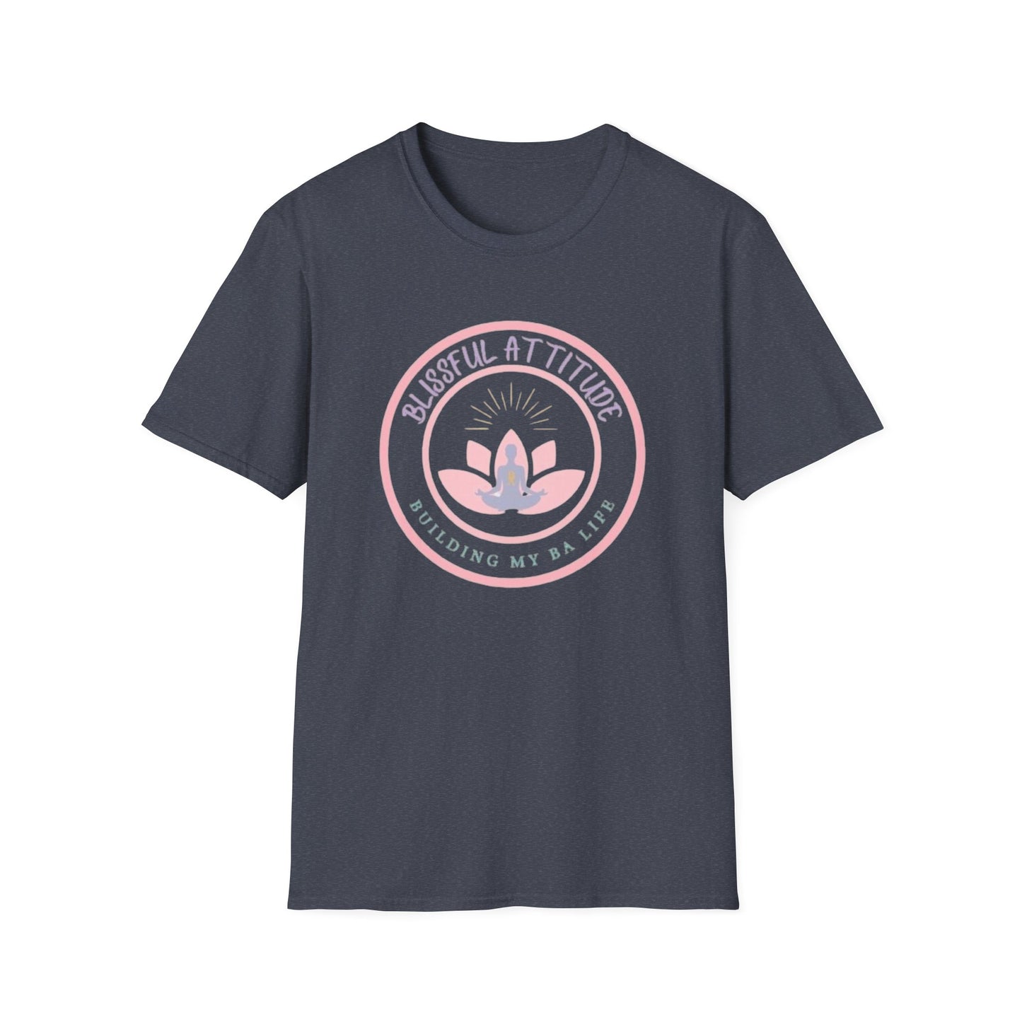 Blissful Attitude Lotus Logo Softstyle T-Shirt