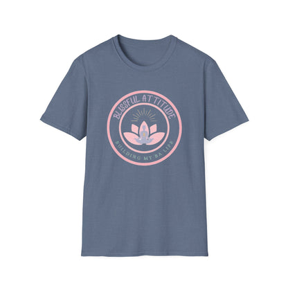 Blissful Attitude Lotus Logo Softstyle T-Shirt