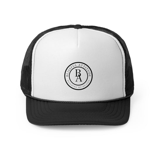 Blissful Attitude - BA - Trucker Hat for Men & Women