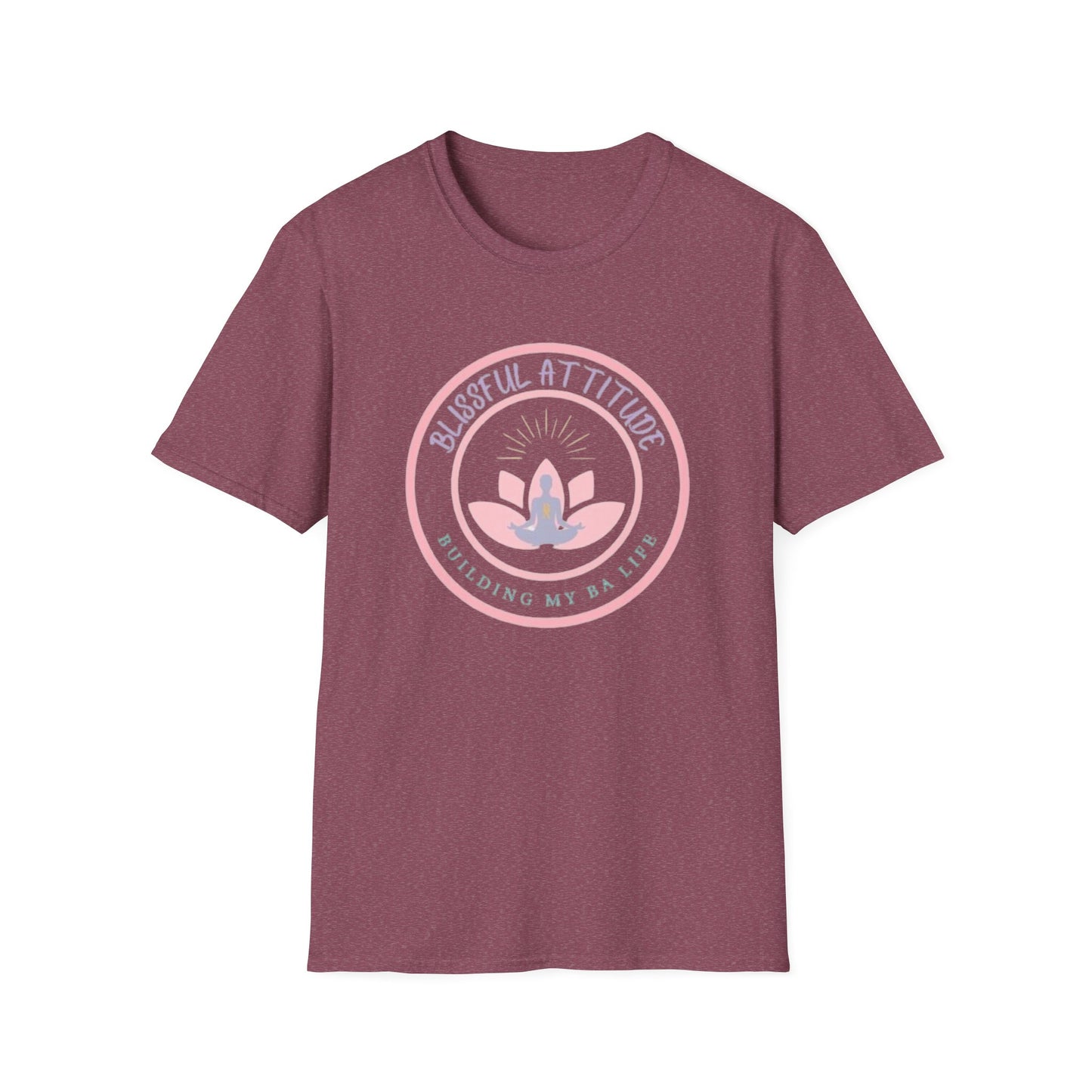 Blissful Attitude Lotus Logo Softstyle T-Shirt