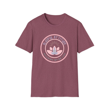 Blissful Attitude Lotus Logo Softstyle T-Shirt