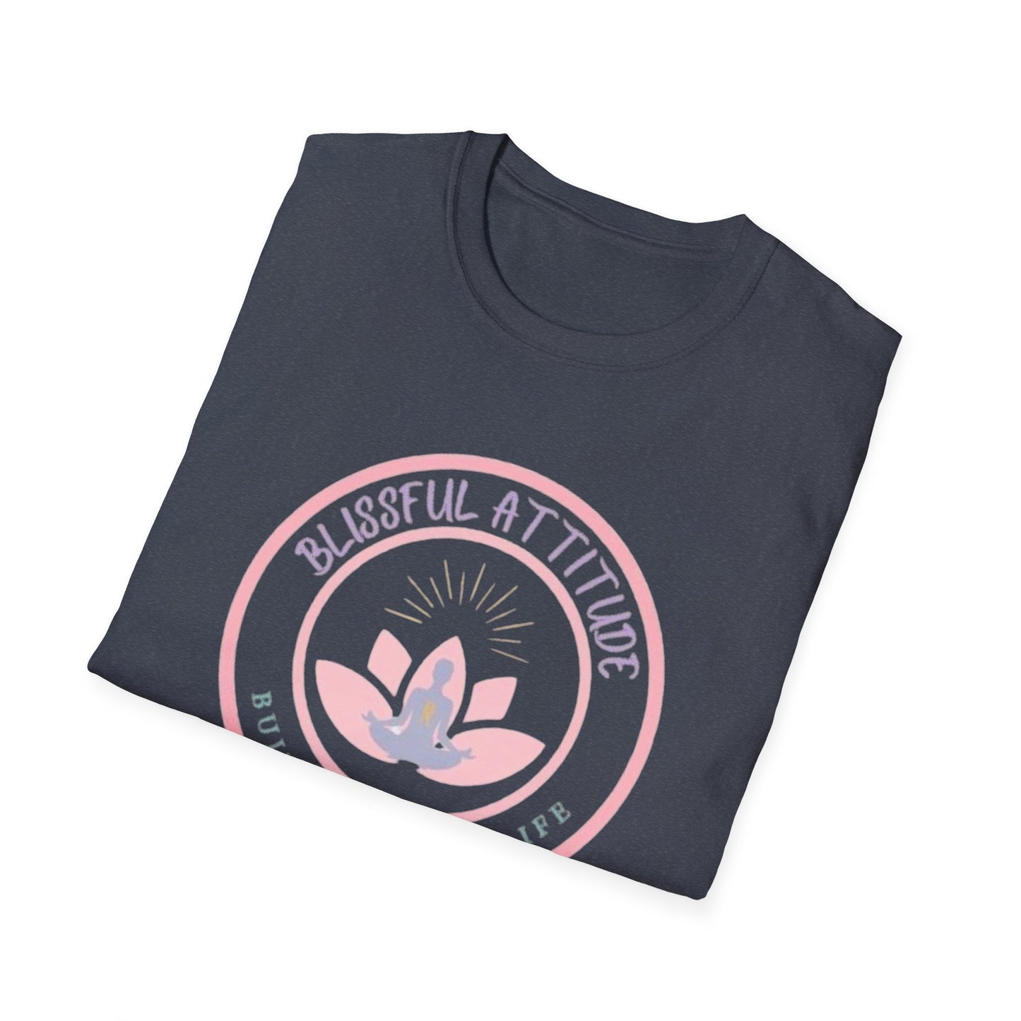 Blissful Attitude Lotus Logo Softstyle T-Shirt