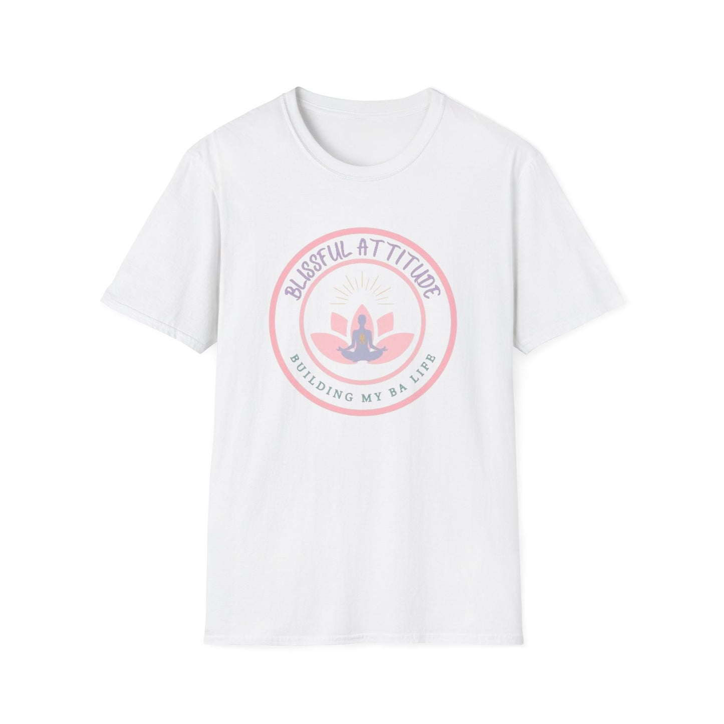 Blissful Attitude Lotus Logo Softstyle T-Shirt