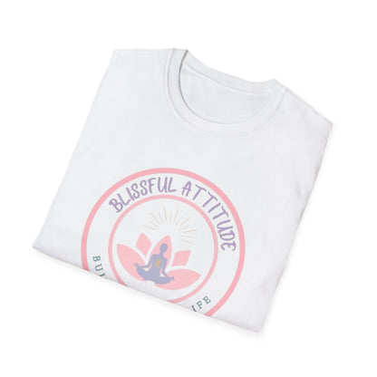 Blissful Attitude Lotus Logo Softstyle T-Shirt