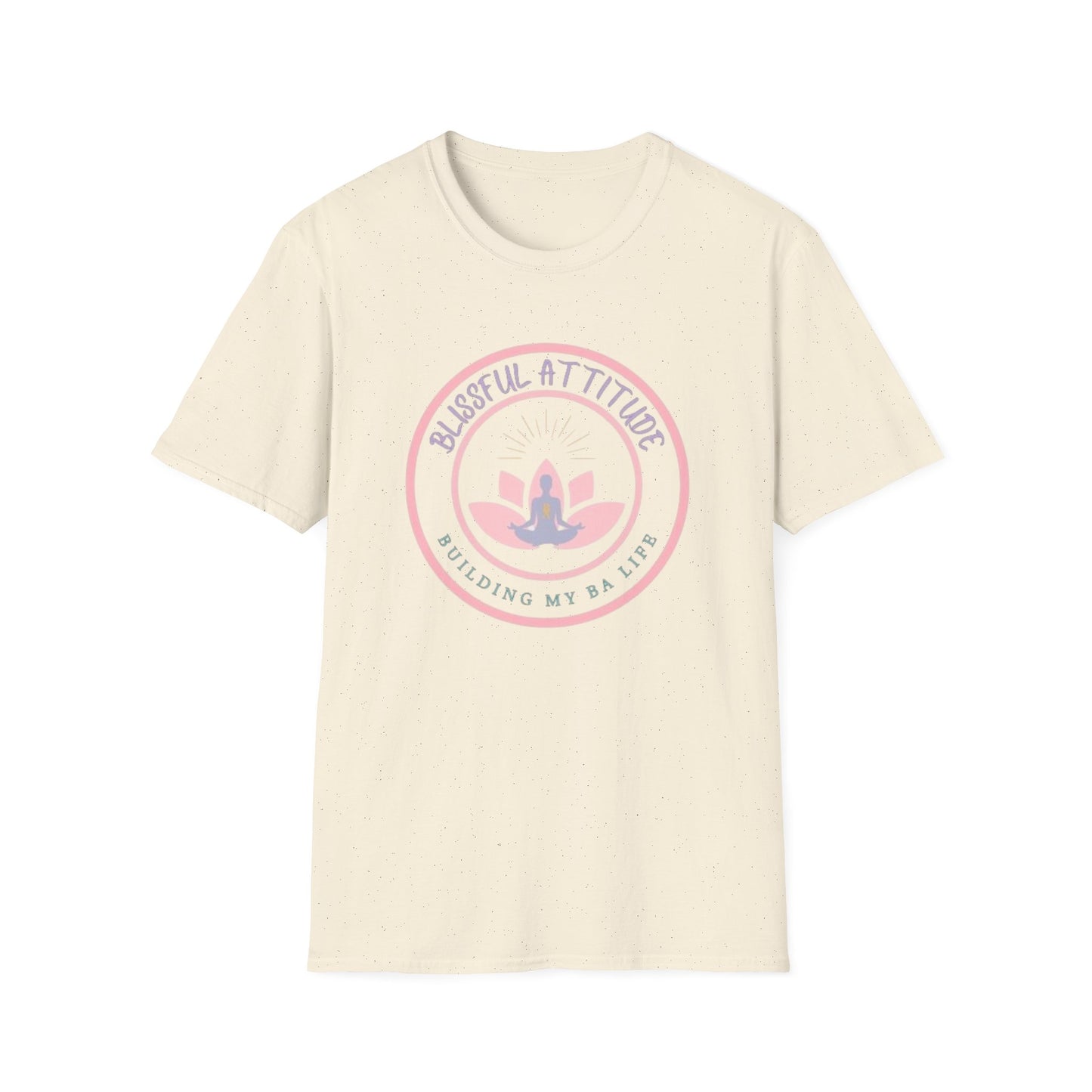 Blissful Attitude Lotus Logo Softstyle T-Shirt