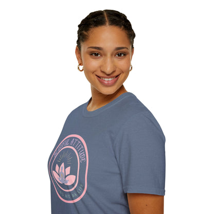 Blissful Attitude Lotus Logo Softstyle T-Shirt