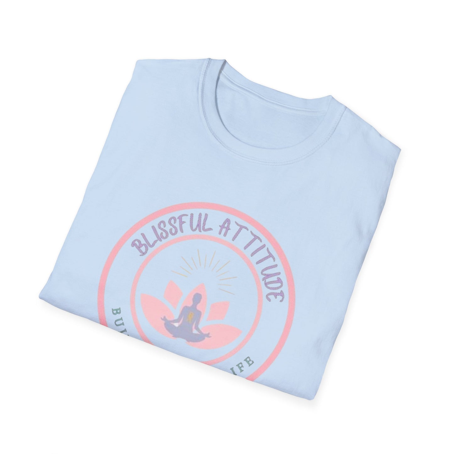Blissful Attitude Lotus Logo Softstyle T-Shirt