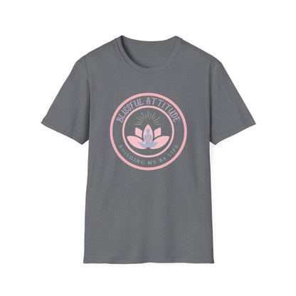 Blissful Attitude Lotus Logo Softstyle T-Shirt