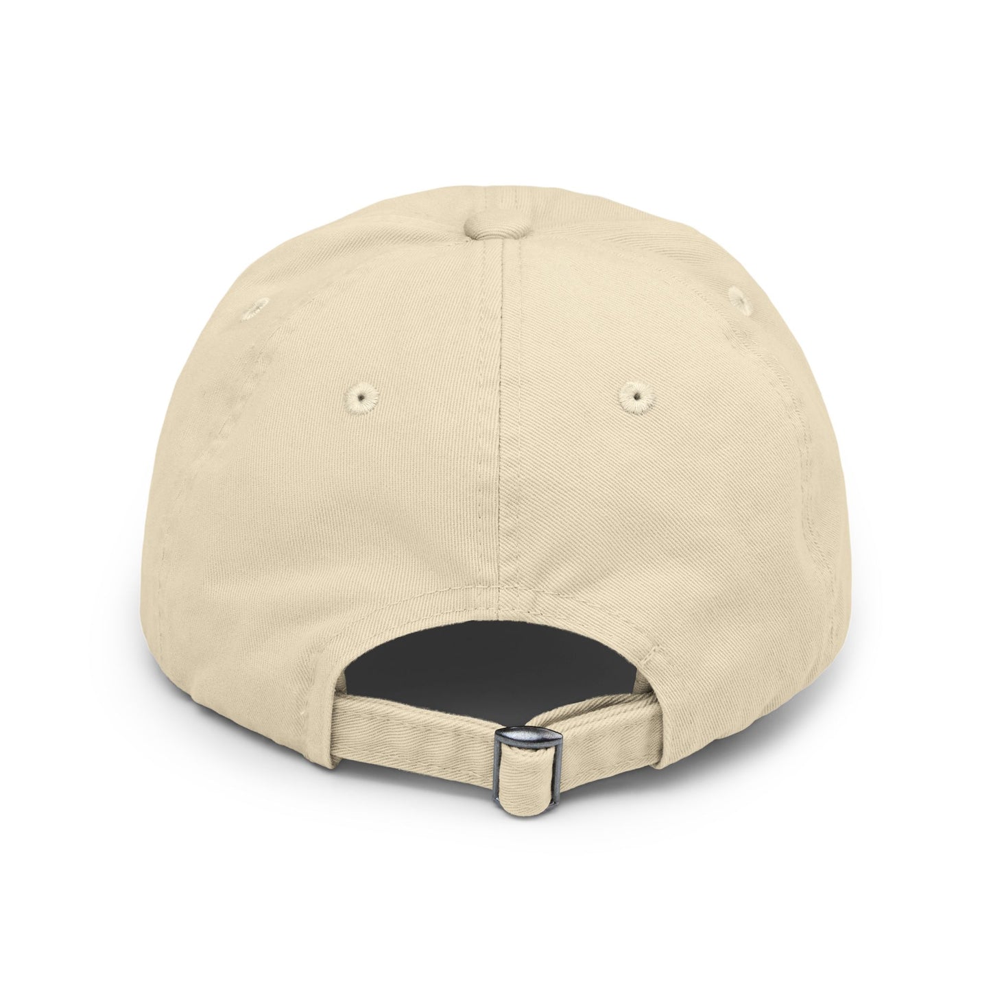 Distressed Cap - Blissful Attitude Lotus Meditation Sun Rays Design