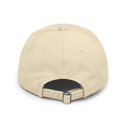 Distressed Cap - Blissful Attitude Lotus Meditation Sun Rays Design