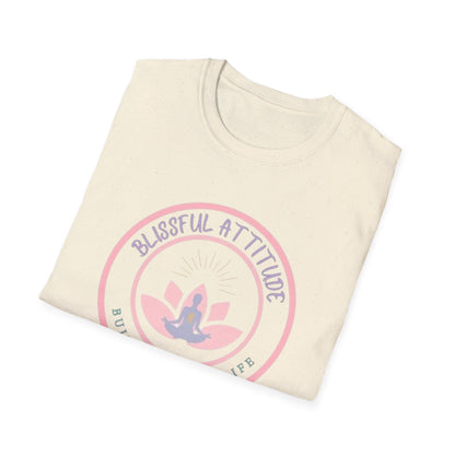 Blissful Attitude Lotus Logo Softstyle T-Shirt